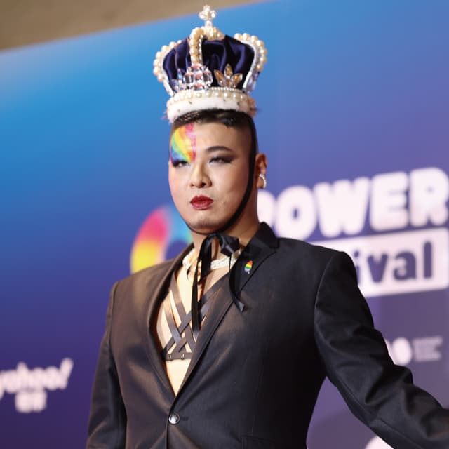 觀禮嘉賓 UG「這個神奇的夜晚應該會在我心中發光很久，而我也會把這些光傳給更多的人們，溫暖地愛人，多變地擁抱這世界。」